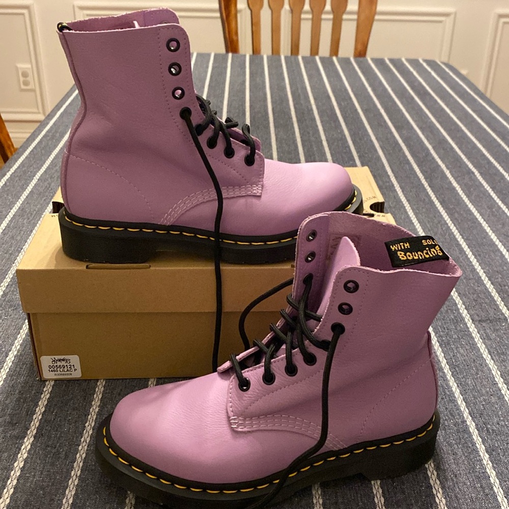 Dr. Martens Women's Lavender Boots